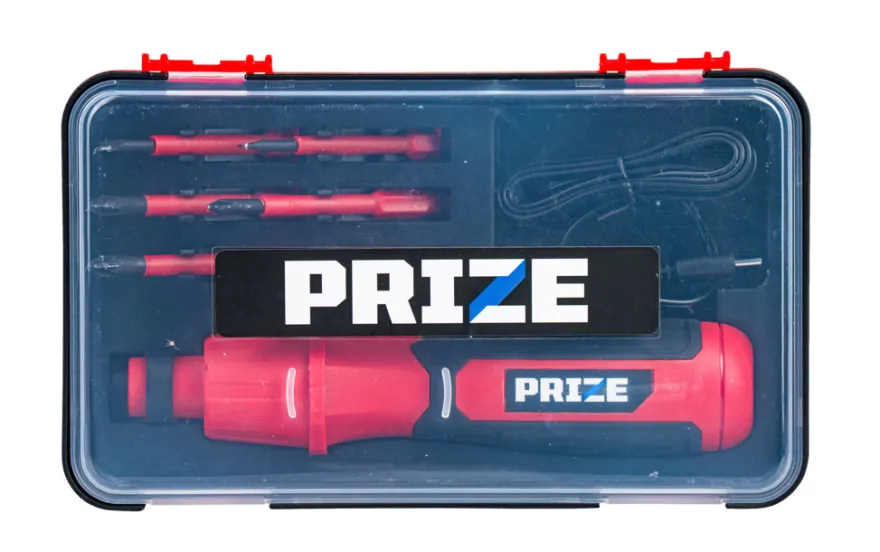 Skruemaskinesæt VDE akku 4 V - PRIZE®