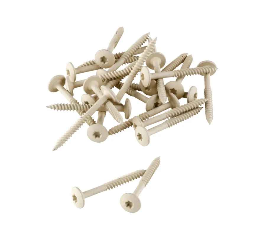 Skruer træbeton natur 4,5 x 45 mm 100 stk. - Køb i butik