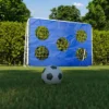 Skydeskive til fodboldmål 180 x 120 cm