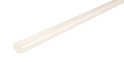 Skyggeliste plast hvid - 15 x 21 x 3000 mm