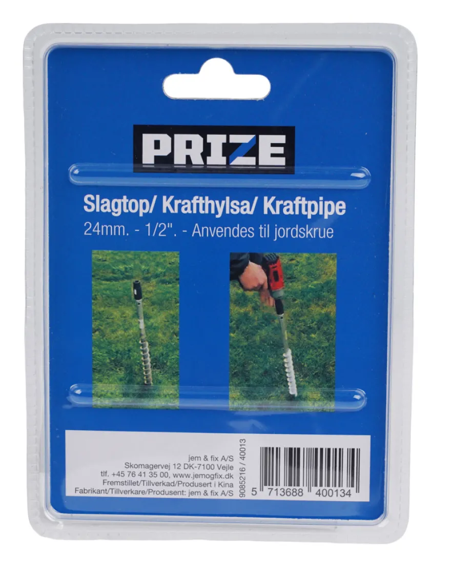Slagtop til jordspyd 24 mm - PRIZE®
