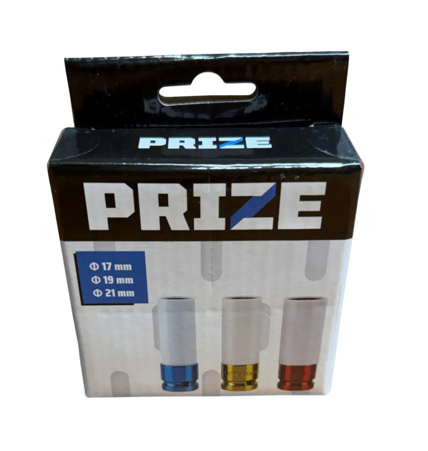 Slagtoppe 17/19/21 mm 3-pk. - PRIZE®