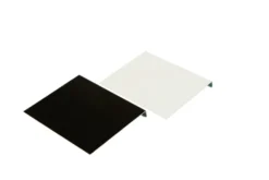 Sålbænk aluminium sort - 15 x 125 mm x 2,5 m