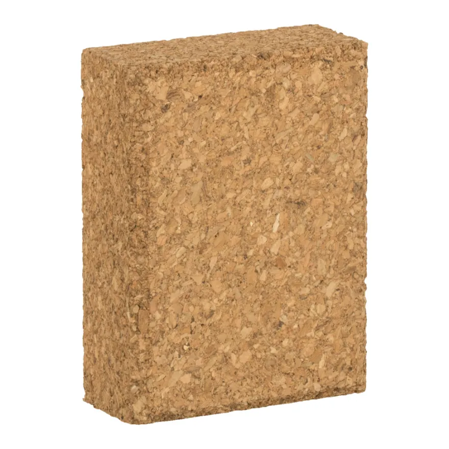 Slibeklods i kork – 93 x 70 x 30 mm - LUXI®