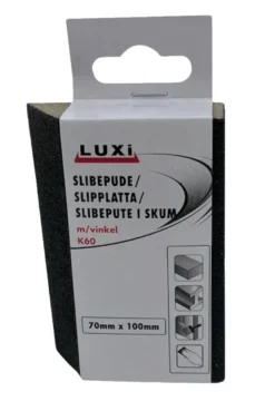 Slibepude m/vinkel korn 60, 70x100 mm - LUXI®