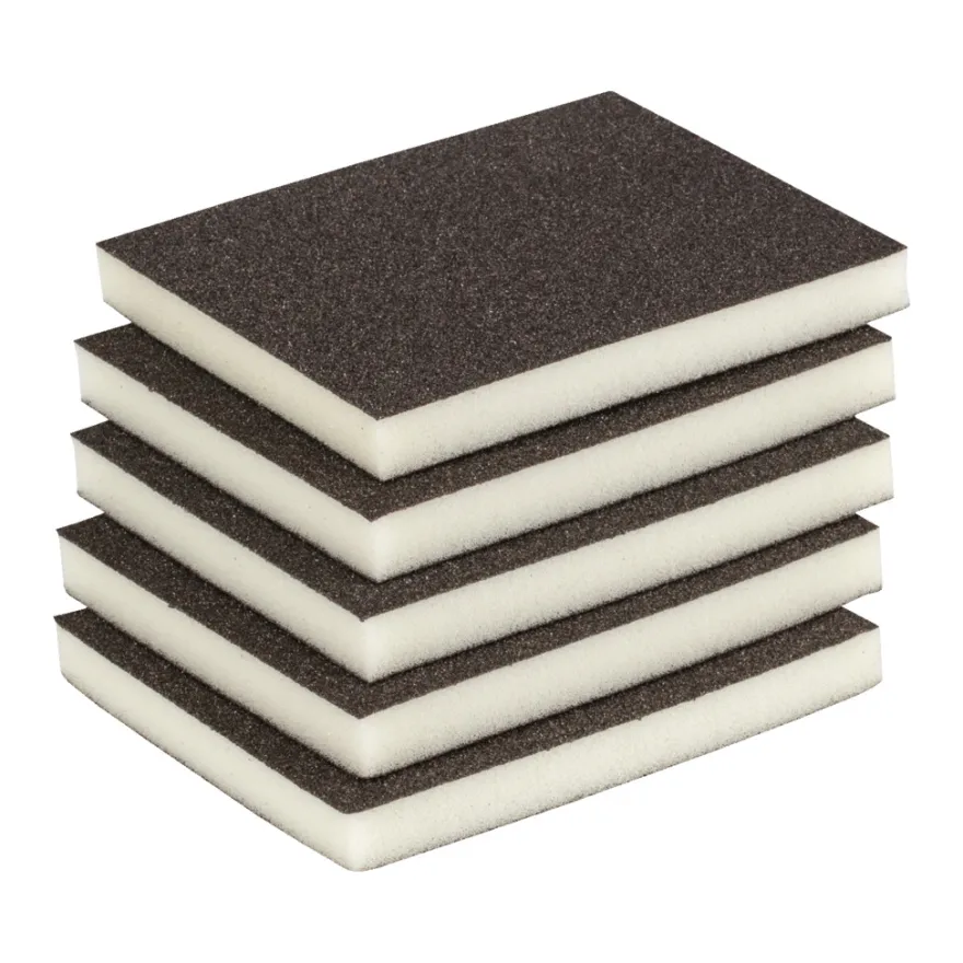 Slibesvamp korn 60 - 10 x 12 mm 5 stk. - LUXI®