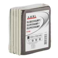 Slibesvamp korn 180 - 10 x 12 mm 5 stk. - LUXI®