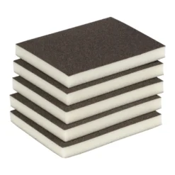 Slibesvamp korn 100 - 10 x 12 mm 5 stk. - LUXI®
