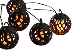 Solar lyskæde med flammeeffekt 4,1 meter - Garden®