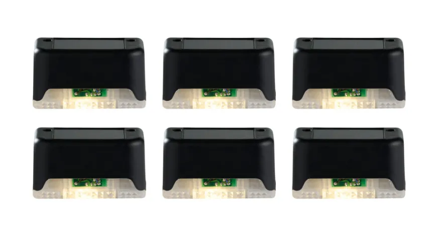 Solar trappelampe 8 x 4,2 x 4,5 cm – 6-pk. - Garden®