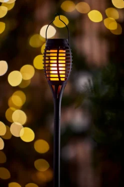 Solar 3-i-1 flammefakler LED 50 cm 3-pk. - Garden®