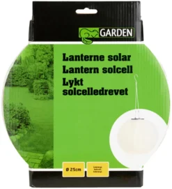 Solarlanterne rund Ø25 cm - Garden®