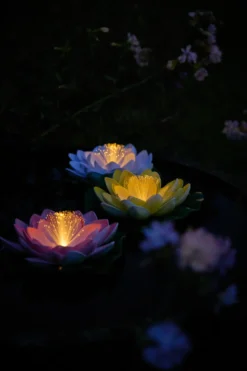 Solcelledrevet Lily åkande lampe - Outfit