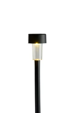 Solcellelamper til haven sort H35,5 cm 8-pk. - Garden®
