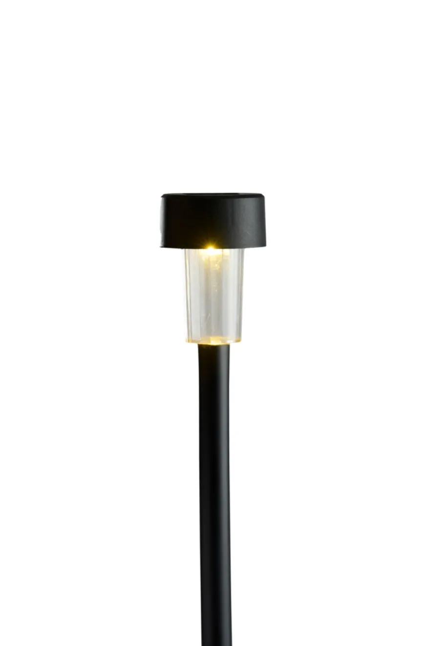 Solcellelamper til haven sort H35,5 cm 8-pk. - Garden®