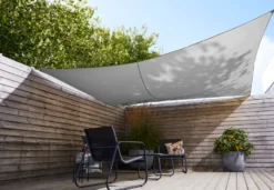 Solsejl Alba firkantet 3,6 x 3,6 meter - Sunlife®