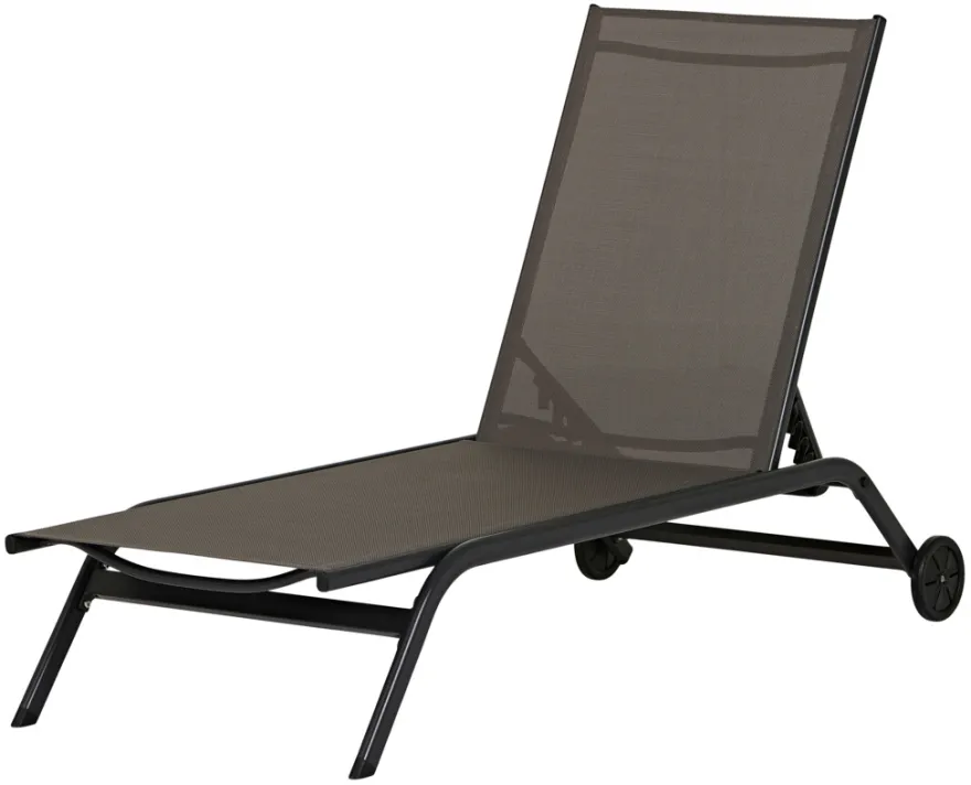 Solseng Lima sort/grå 190,8 x 67 x 30 cm - Sunlife®