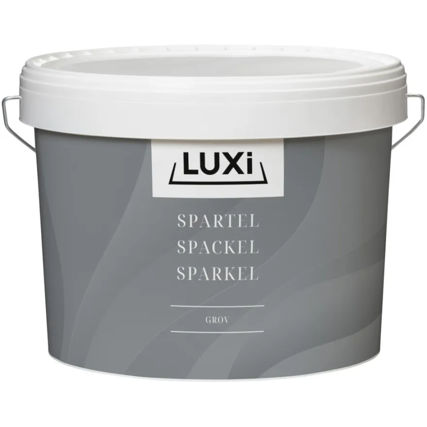 Spartel lys grå grov 3 liter - LUXI®