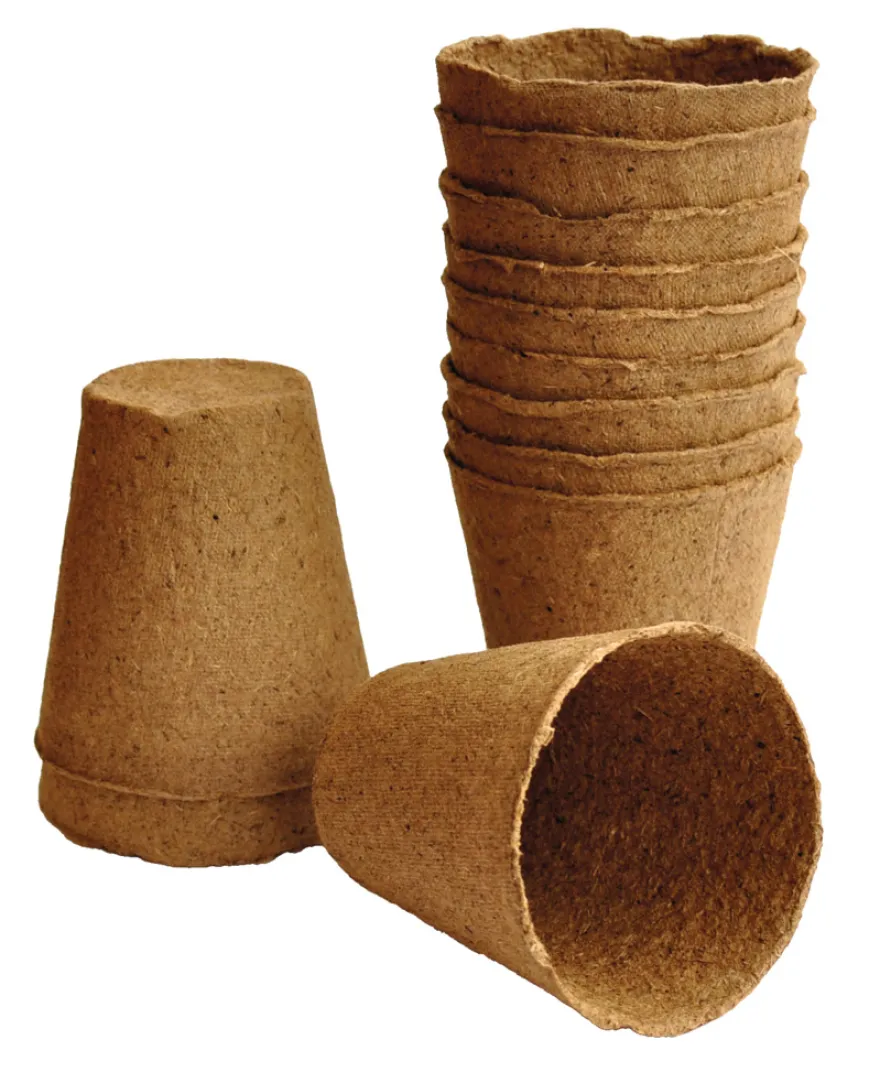 Sphagnumpotter runde 8 cm 12 stk.