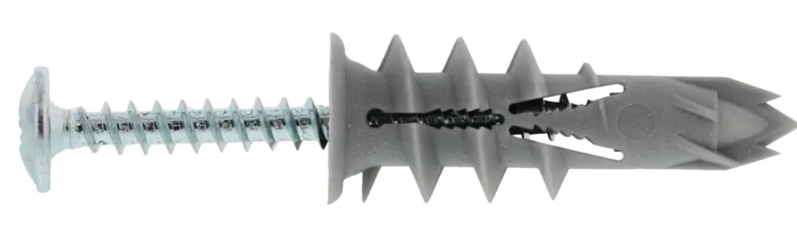 Spit Driva gipsdyvel m/skrue nylon 4,5 x 45 mm 8 stk.