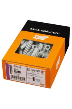 Spit PRO6 universaldyvel 8 x 40 mm 100 stk.