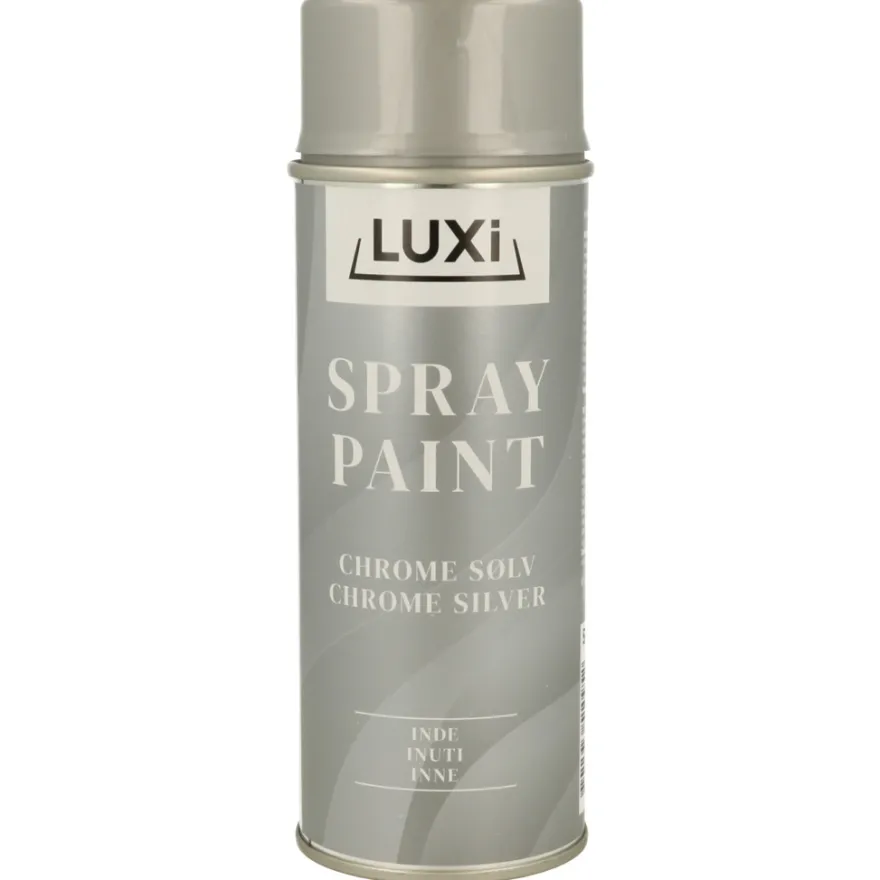 Spraymaling chrome sølv blank - LUXI®