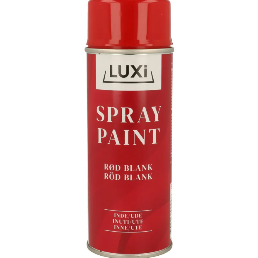 Spraymaling rød blank - LUXI®