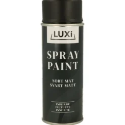 Spraymaling sort mat - LUXI®