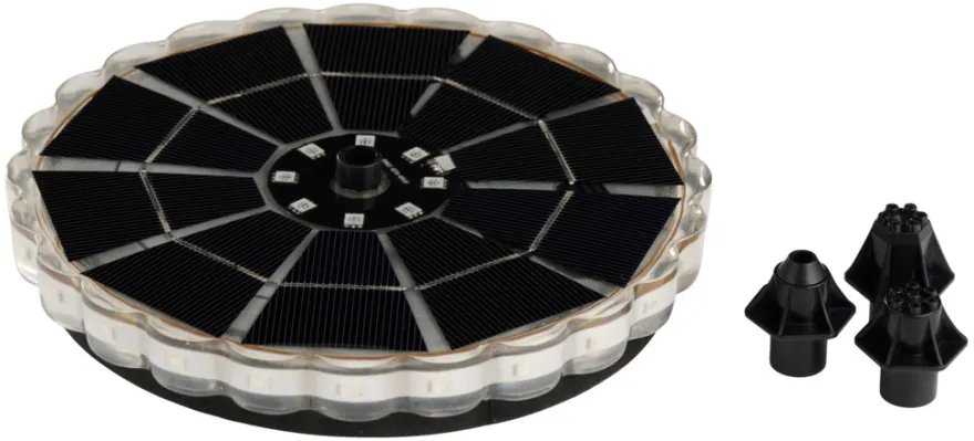 Springvand med solceller Ø16,5 cm - Outfit
