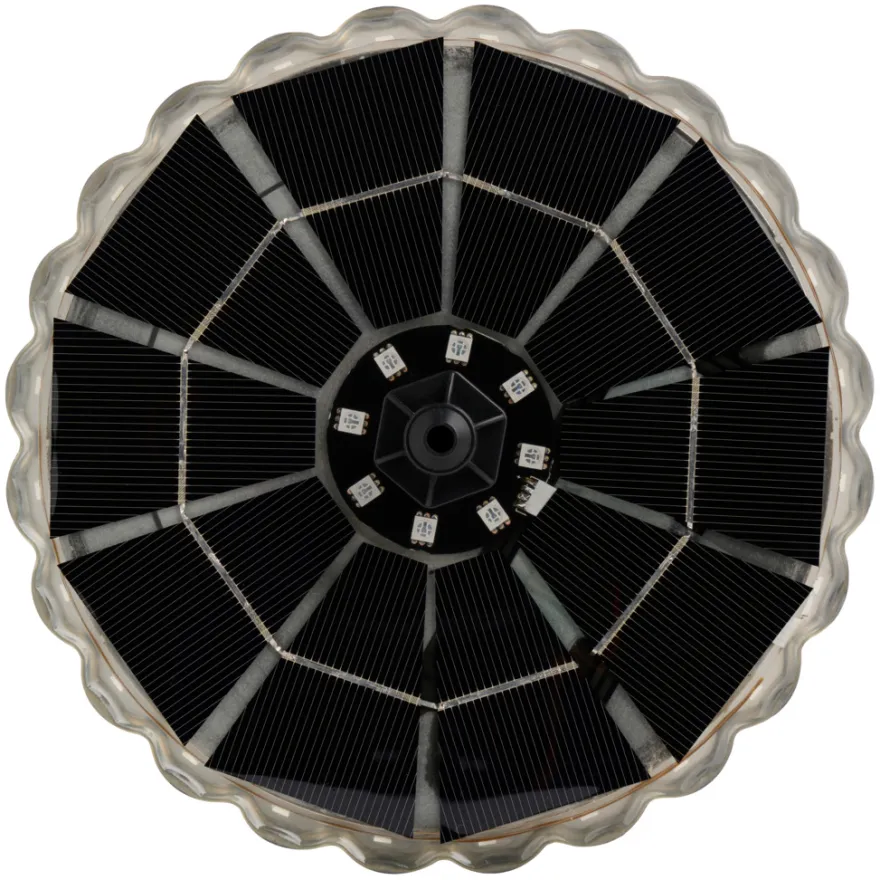 Springvand med solceller Ø16,5 cm - Outfit