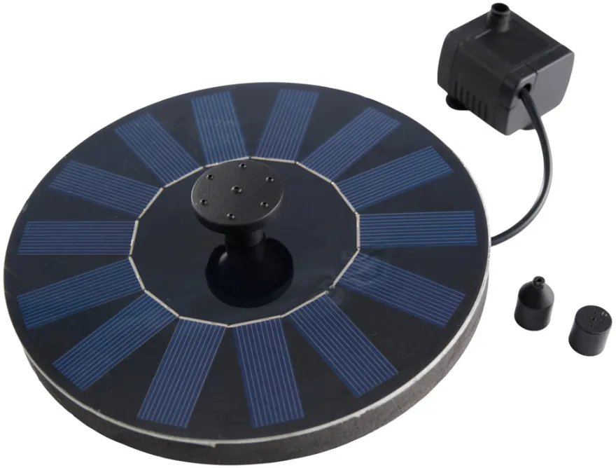 Springvand med solceller Ø16 cm - Garden®