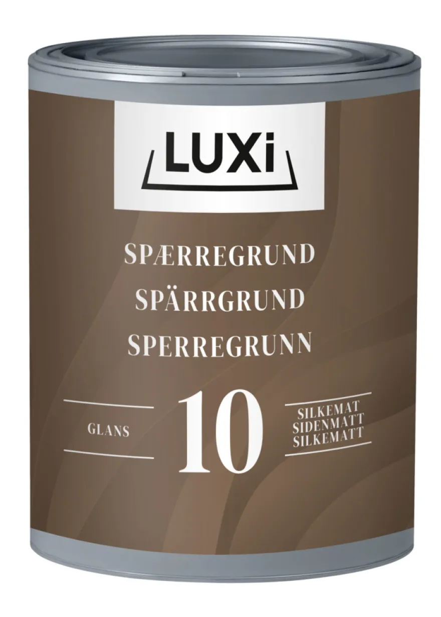 Spærregrunder til træ 0,75 liter - LUXI®