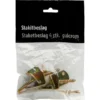 Stakitbeslag gulcrom 4 stk.