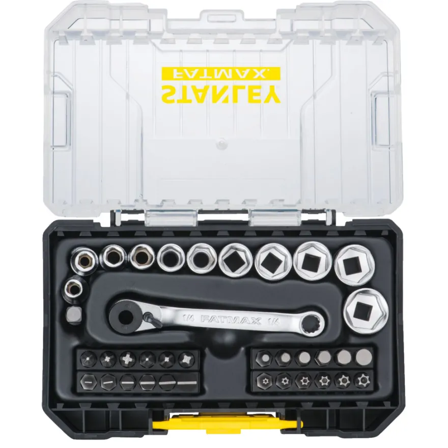 Stanley Fatmax bits-/toppesæt 37 dele