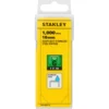 Stanley hæfteklammer type G 10 mm 1000 stk.