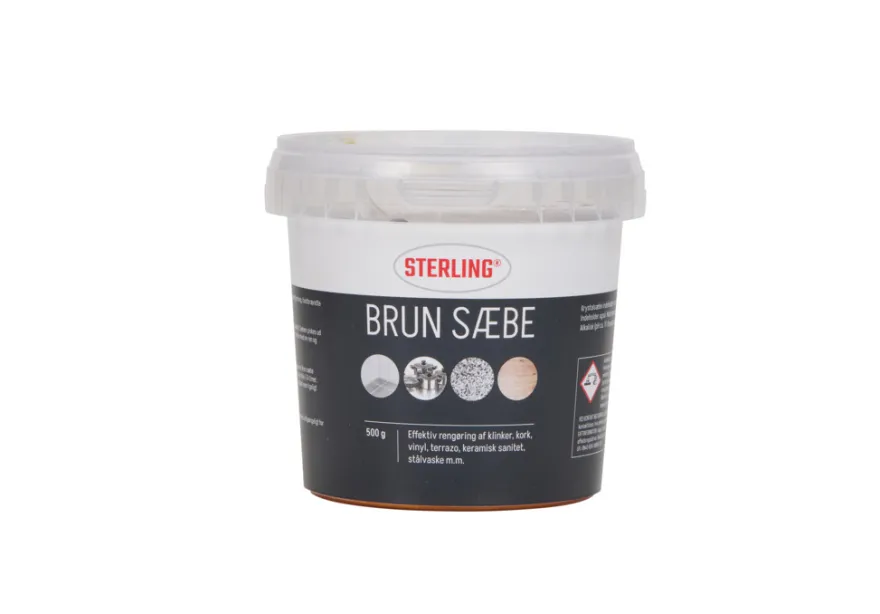 Sterling Brun Sæbe Gel 500 g
