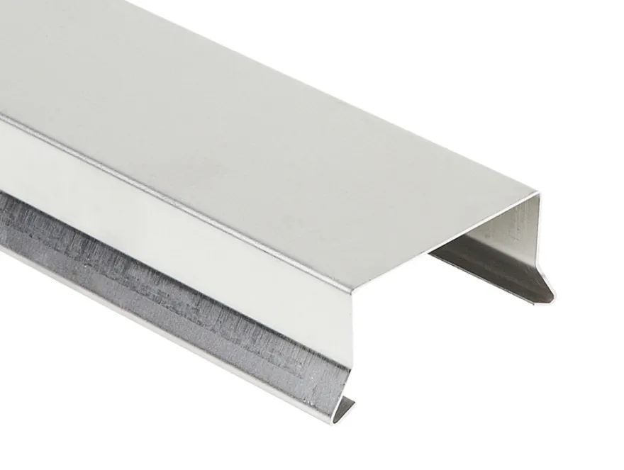 Sternkapsel lige alu 45 x 25 mm x 100 cm