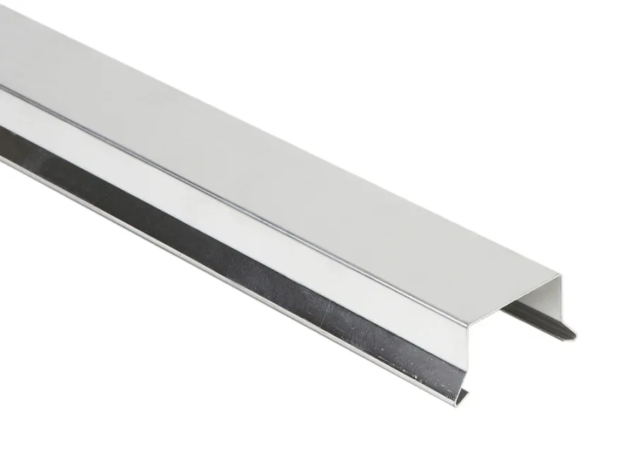 Sternkapsel lige alu 25 x 25 mm x 100 cm