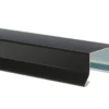 Sternkapsel lige sort 35 x 25 mm x 100 cm