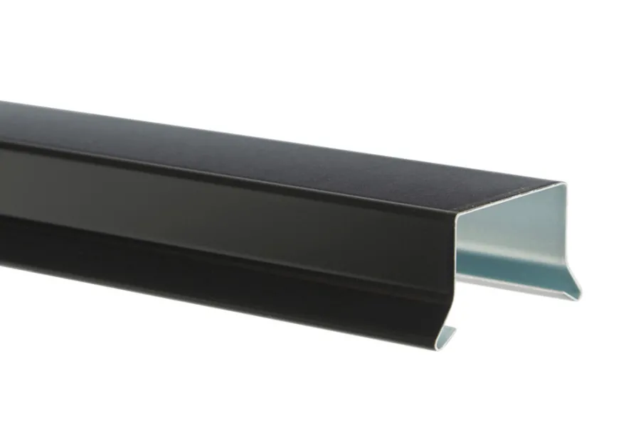 Sternkapsel lige sort 35 x 25 mm x 100 cm