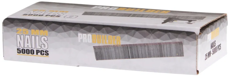 Stifter til sømpistol 25 mm nr. 8 5000 stk. - Probuilder