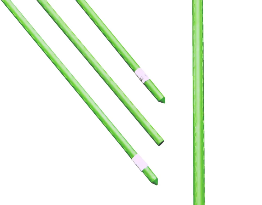 Stålpind grøn 180 cm