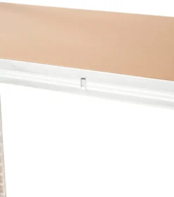 Stålreol galv. m/4 hylder - 90 x 190 x 40 cm