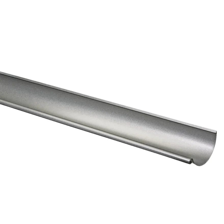 Ståltagrende med Silver metallic 4 meter