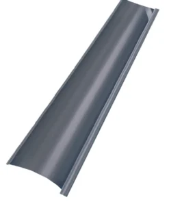 Ståltagrende med Silver metallic 3 meter