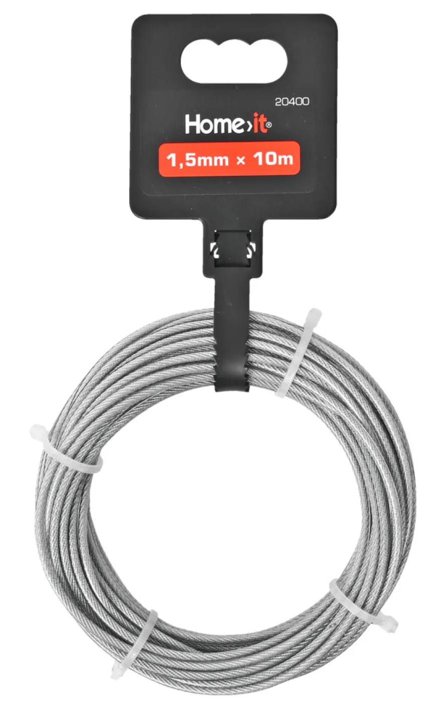 Stålwire 1,5 mm x 10 meter