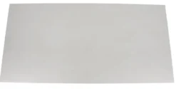 Stænkplade stål firkantet 90 x 45 cm
