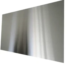 Stænkplade stål firkantet 80 x 40 cm