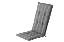 Stolehynde Doha grå stribet 118 x 49 cm - Sunlife®