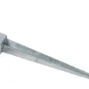 Stolpespyd galvaniseret 71 x 71 x 750 mm